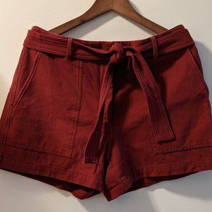 LOFT 4" Shorts in Maroon